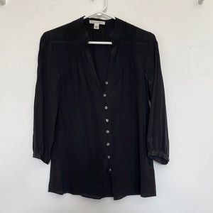Banana republic blouse in black